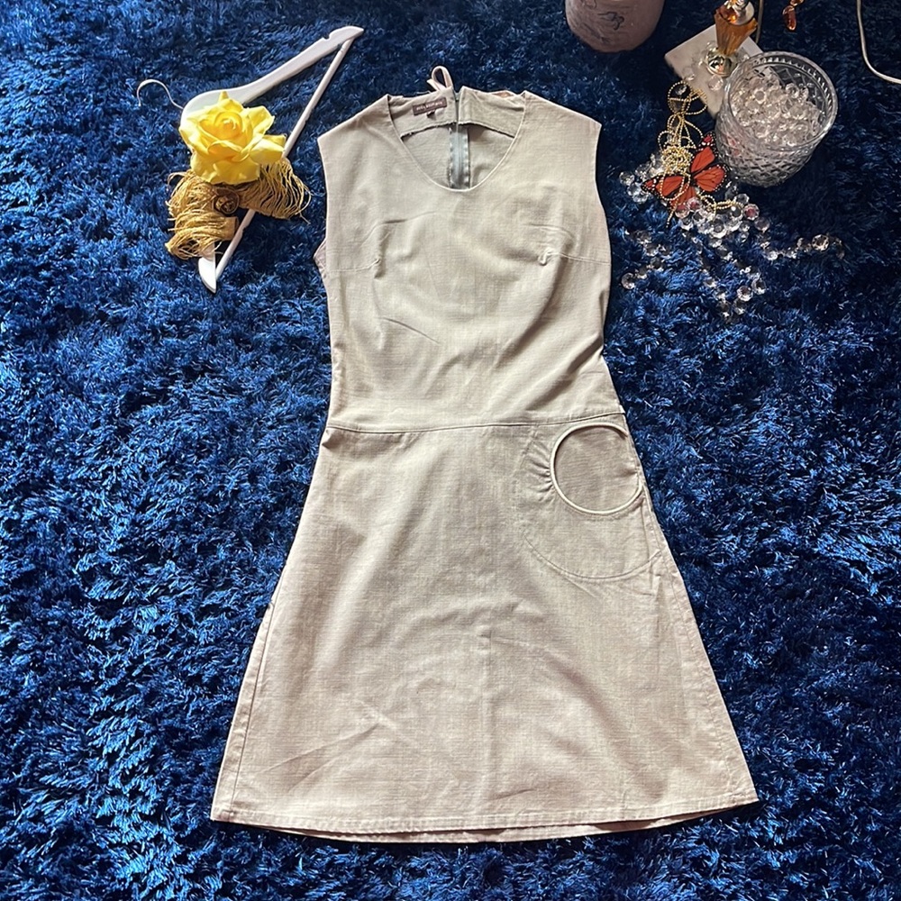 Olive Green Geek Boutique Dress. - Picture 4 of 6